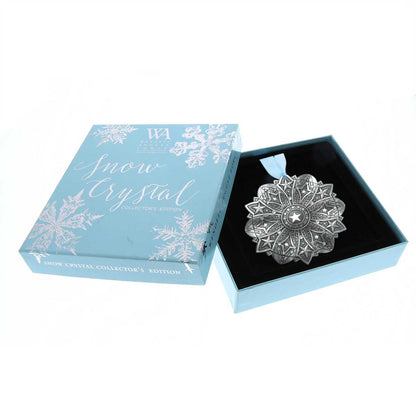Star Spangled Snow Crystal 2026 Ornament (Aluminum)