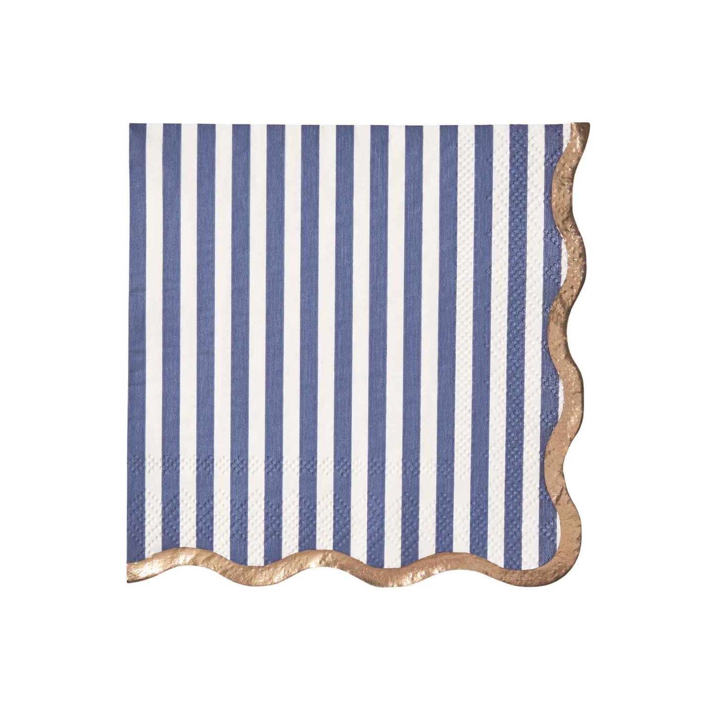 Hamptons Toile & Stripe Cocktail Napkins