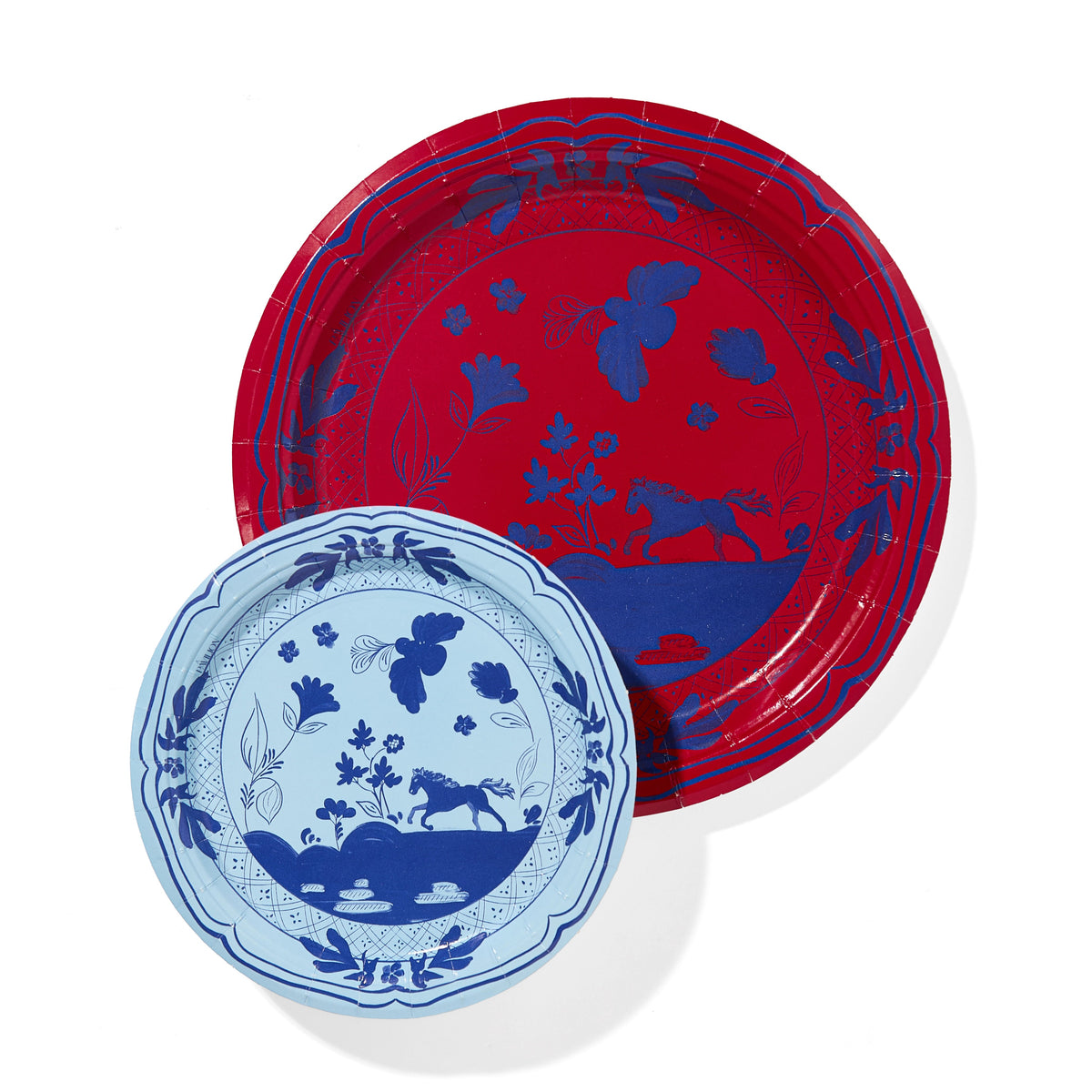 Dany’s Dallas Pony Mini Hors d'oeuvre Collegiate Paper Plates - 8 pack