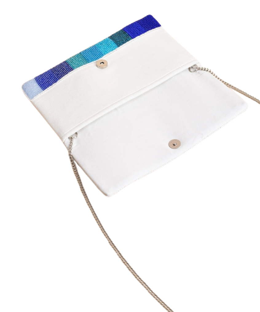 Blame It On The Goose Beaded Clutch Purse
