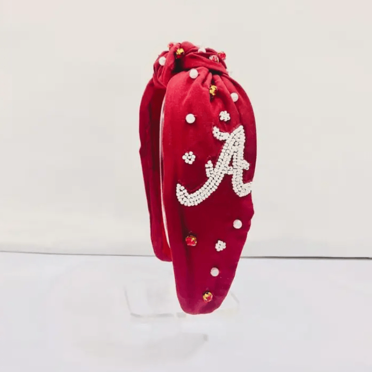 Alabama Beaded Headband - Sorelle Gifts