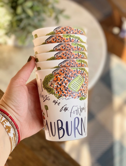 Reusable Stadium Cups - Auburn