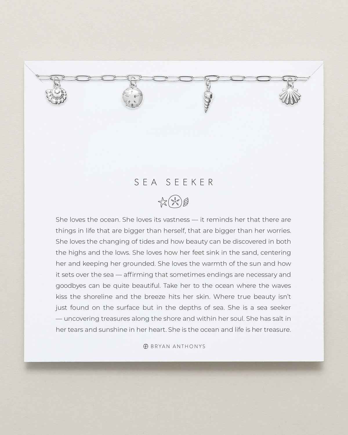 Sea Seeker Charm Bracelet