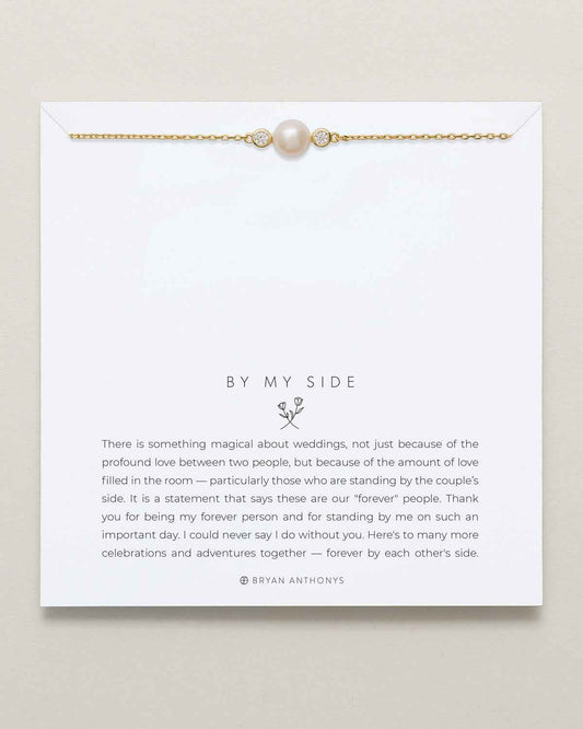 By My Side Pearl Bracelet