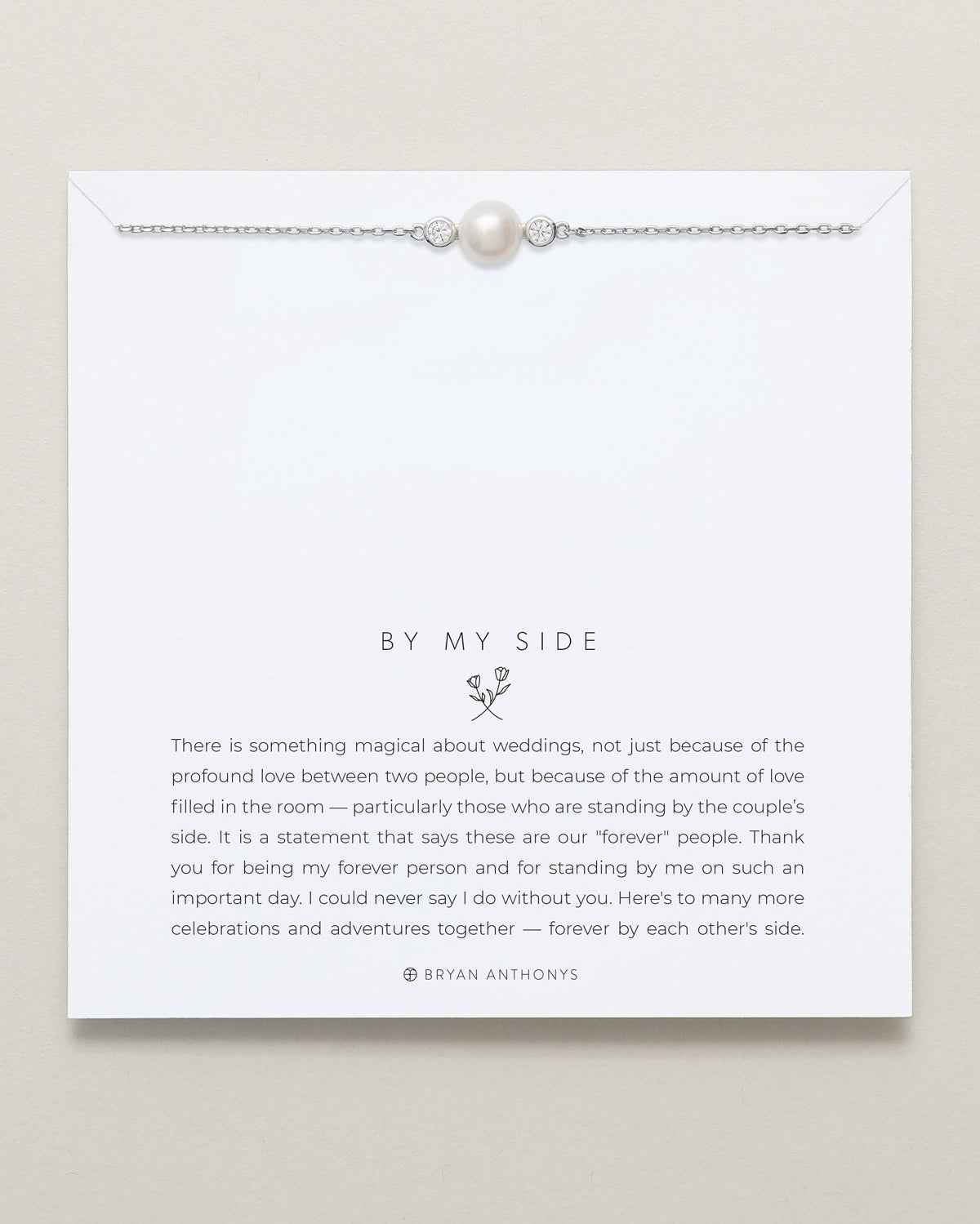 By My Side Pearl Bracelet