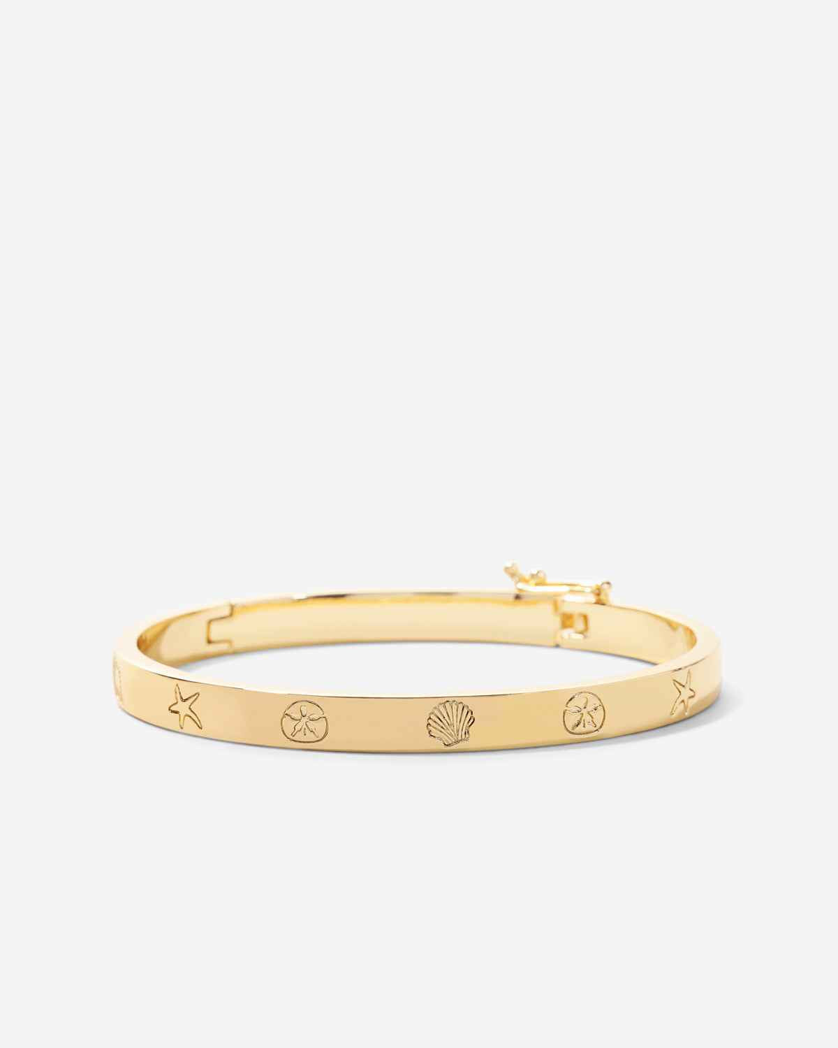 Sea Seeker Hinged Bracelet