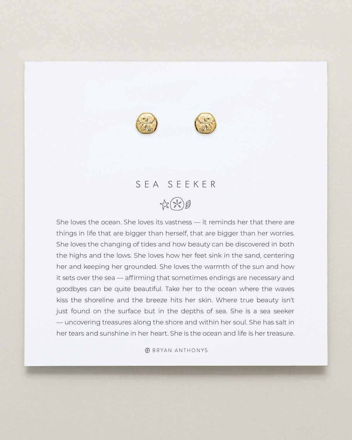 Sea Seeker Stud Earrings