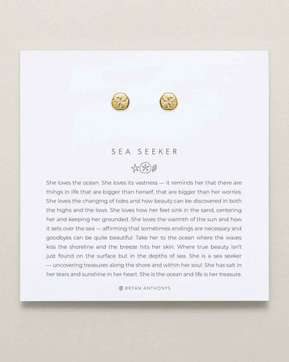Sea Seeker Stud Earrings