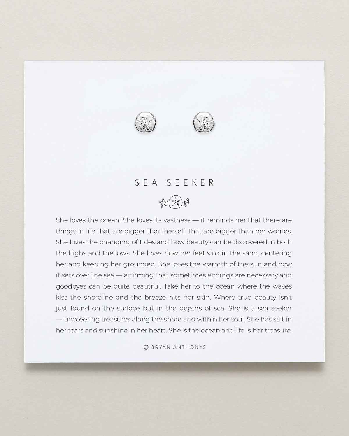Sea Seeker Stud Earrings