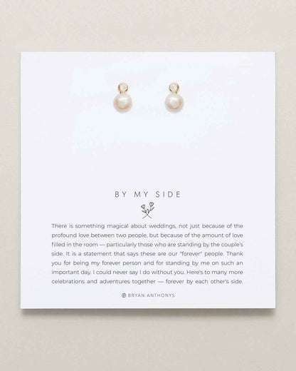 By My Side Pearl Studs