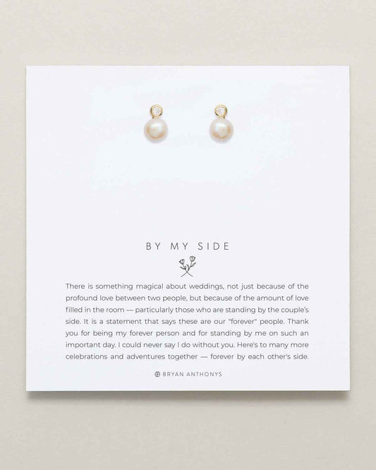By My Side Pearl Studs
