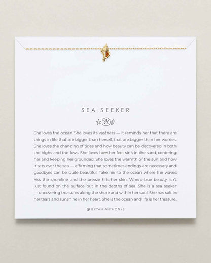 Sea Seeker Icon Necklace