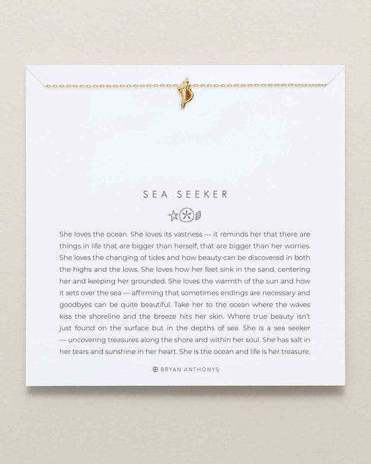 Sea Seeker Icon Necklace