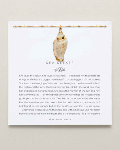 Sea Seeker Shell Necklace