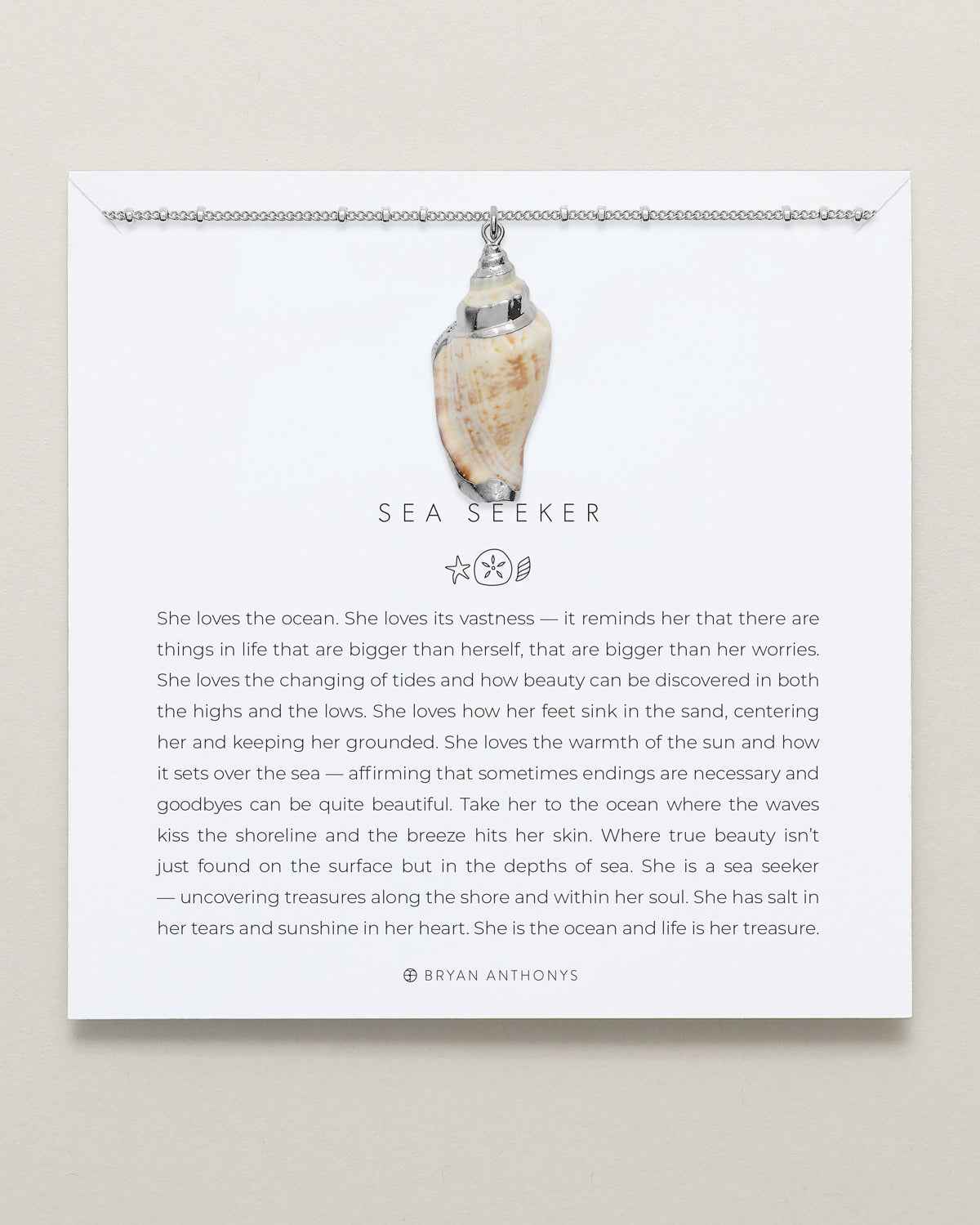 Sea Seeker Shell Necklace