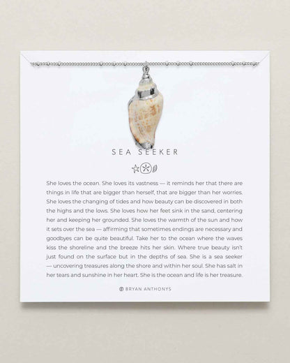 Sea Seeker Shell Necklace