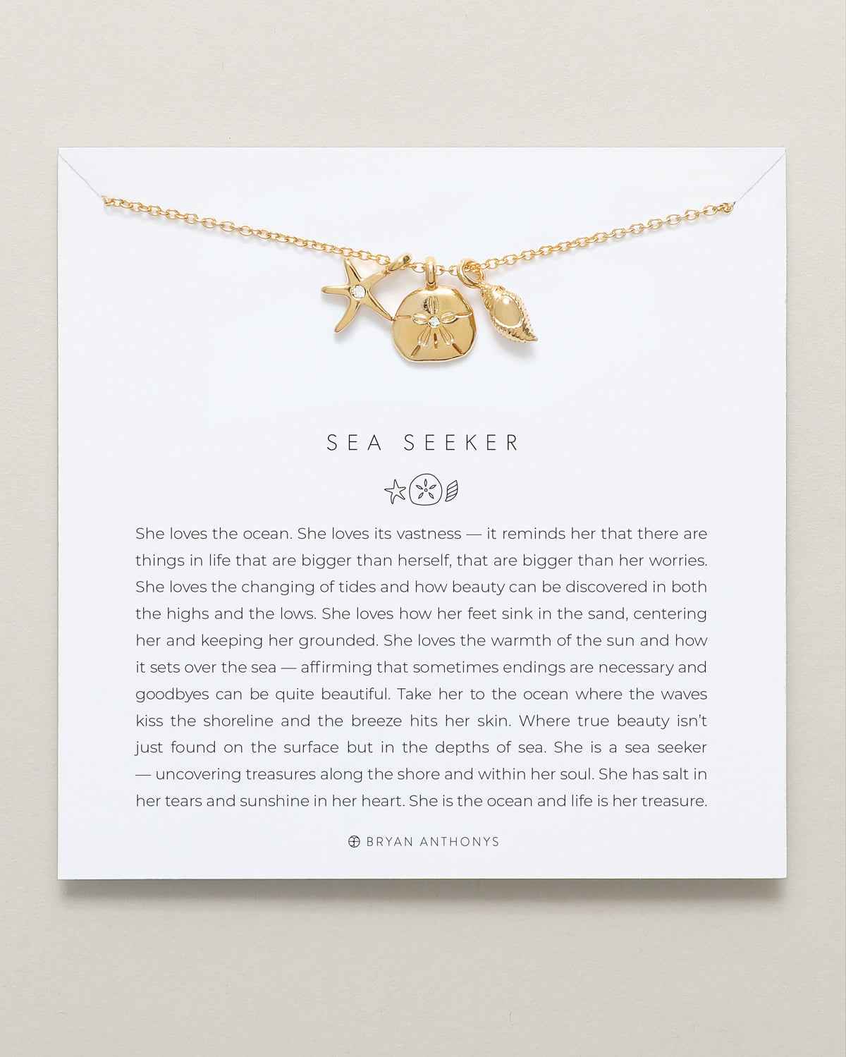 Sea Seeker Bundle: Necklace + Bracelet Set