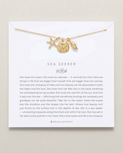 Sea Seeker Bundle: Necklace + Bracelet Set