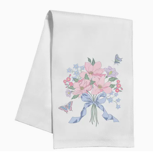 Blush Bouquet Kitchen / Tea Towel