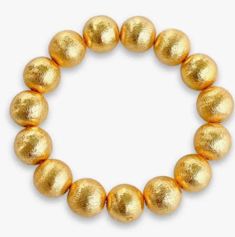 Candace Beaded Bracelet - Gold - Sorelle Gifts