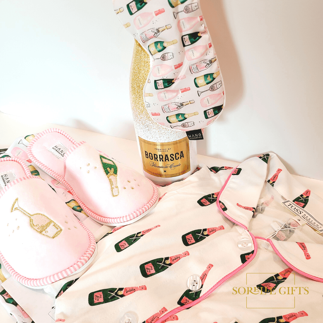 Champagne Pajama Pants Set - Sorelle Gifts