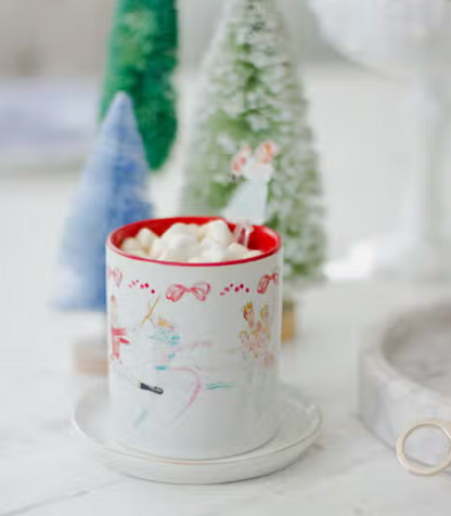 Classic Nutcracker Watercolor Mug