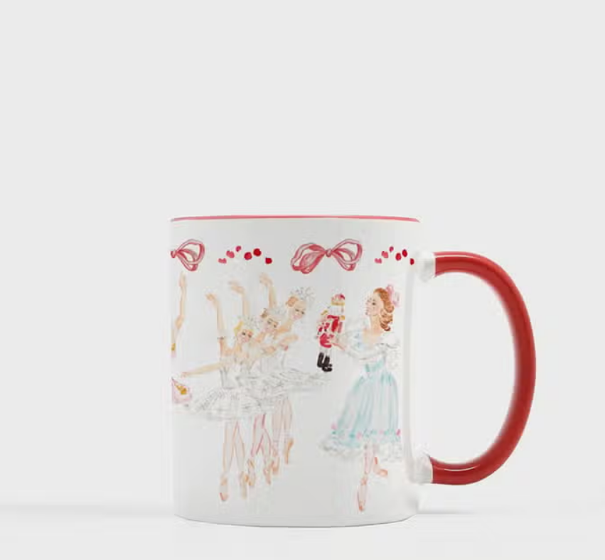 Classic Nutcracker Watercolor Mug