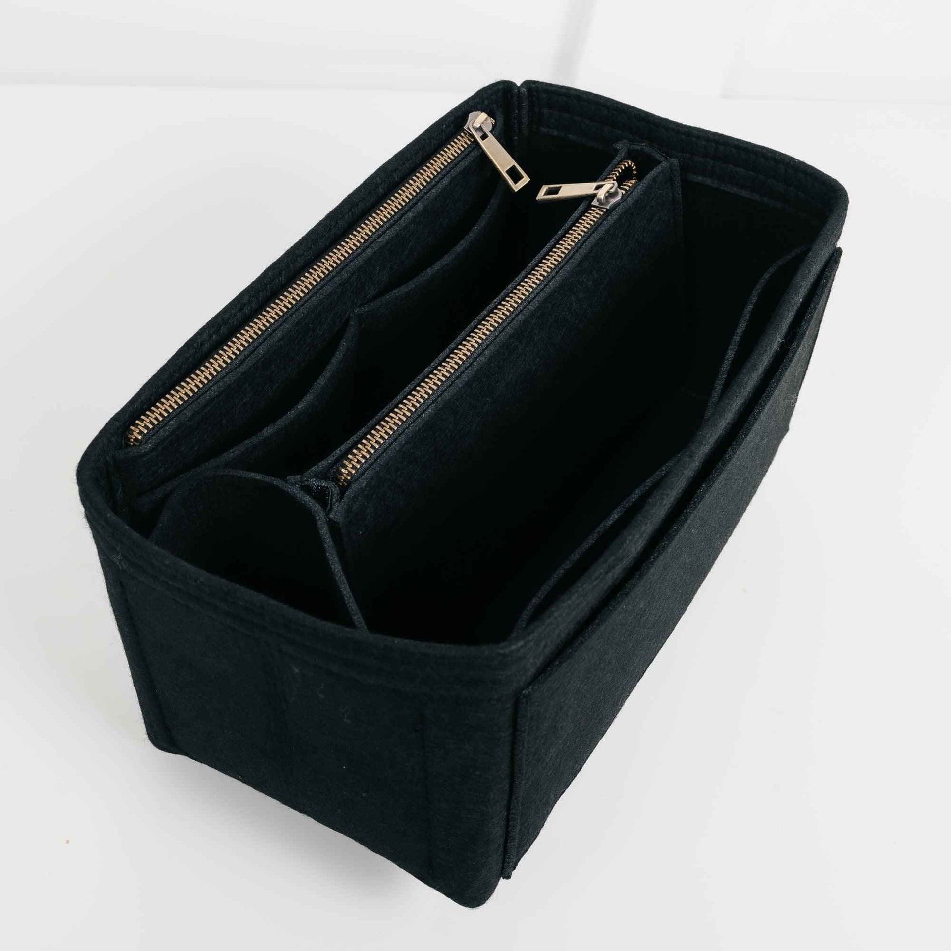 Bag Organizer Insert Leather Tote Bag With Compartments Organizer