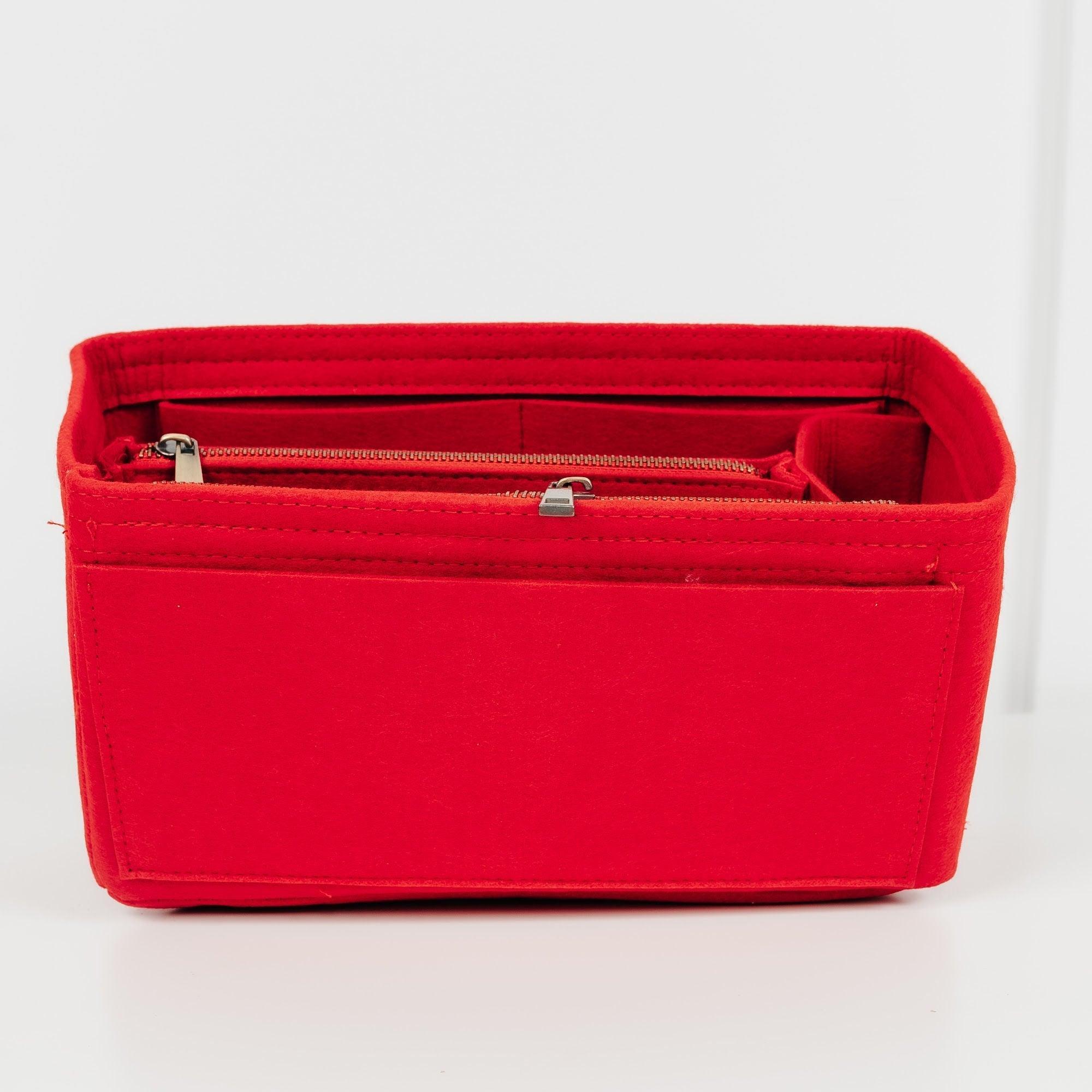 Customizable Felt Tote Bag Organizer, Purse Insert (Top Zip, Detachable Zip  Pouch Inside) - JennyKrafts