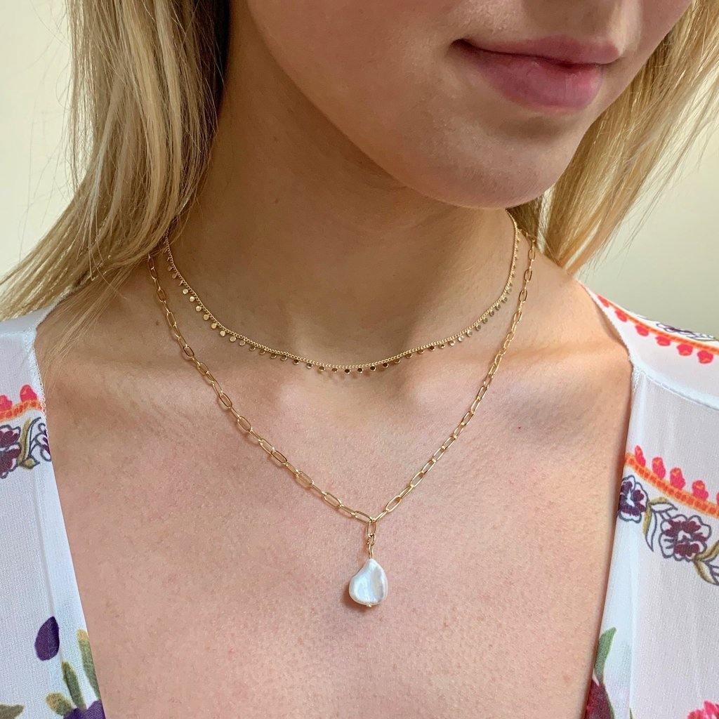 Fresh Water Pearl Pendant Necklace - Sorelle Gifts