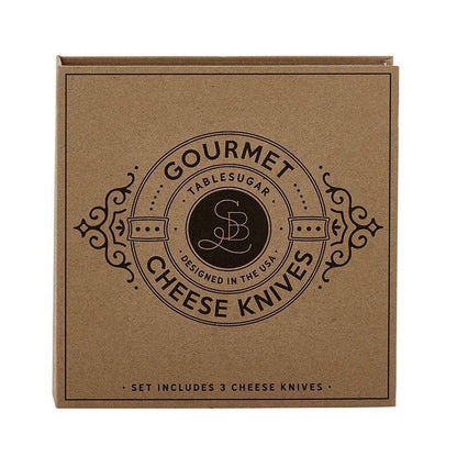 Gourmet Cheese Knives Boxed Gift Set - Sorelle Gifts