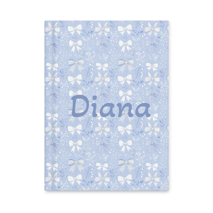 Bedtime Bows Personalized Hardcover Lined Journal - Sorelle Gifts