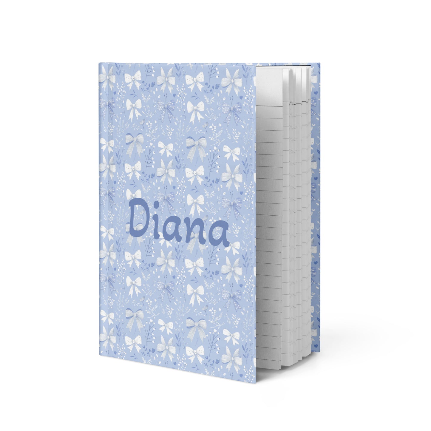 Bedtime Bows Personalized Hardcover Lined Journal - Sorelle Gifts