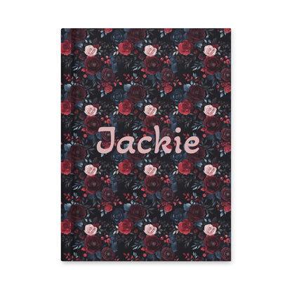 Twilight Rose Personalized Hardcover Lined Journal - Sorelle Gifts