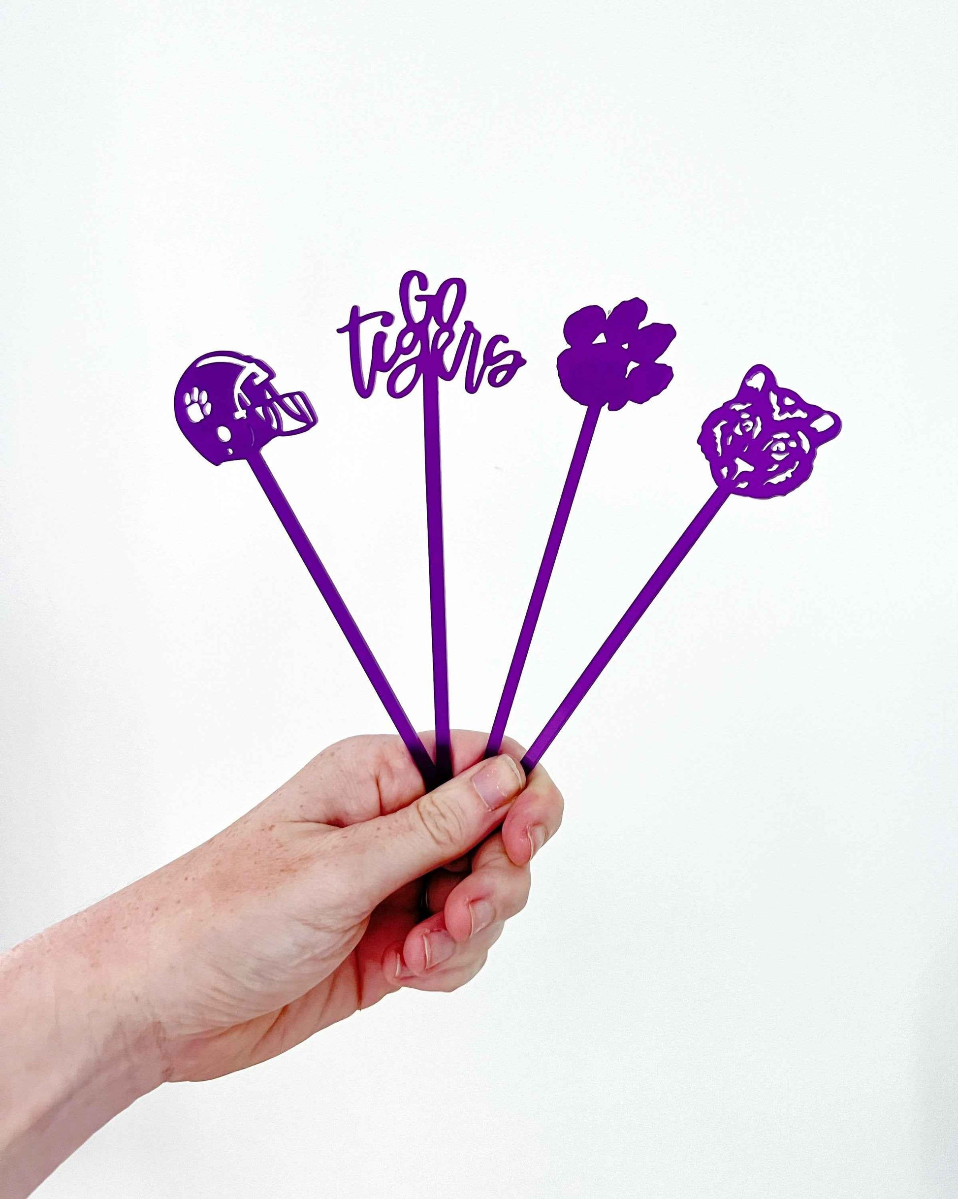 Clemson Tigers Stir Stick Set