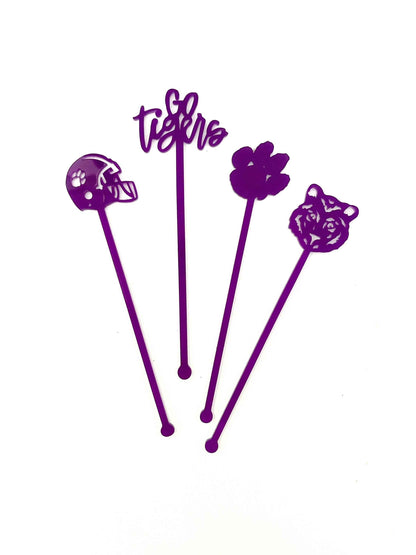 Clemson Tigers Stir Stick Set