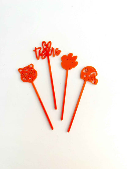 Clemson Food Pick - Skewer Set
