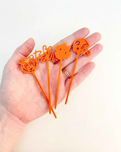 Clemson Food Pick - Skewer Set