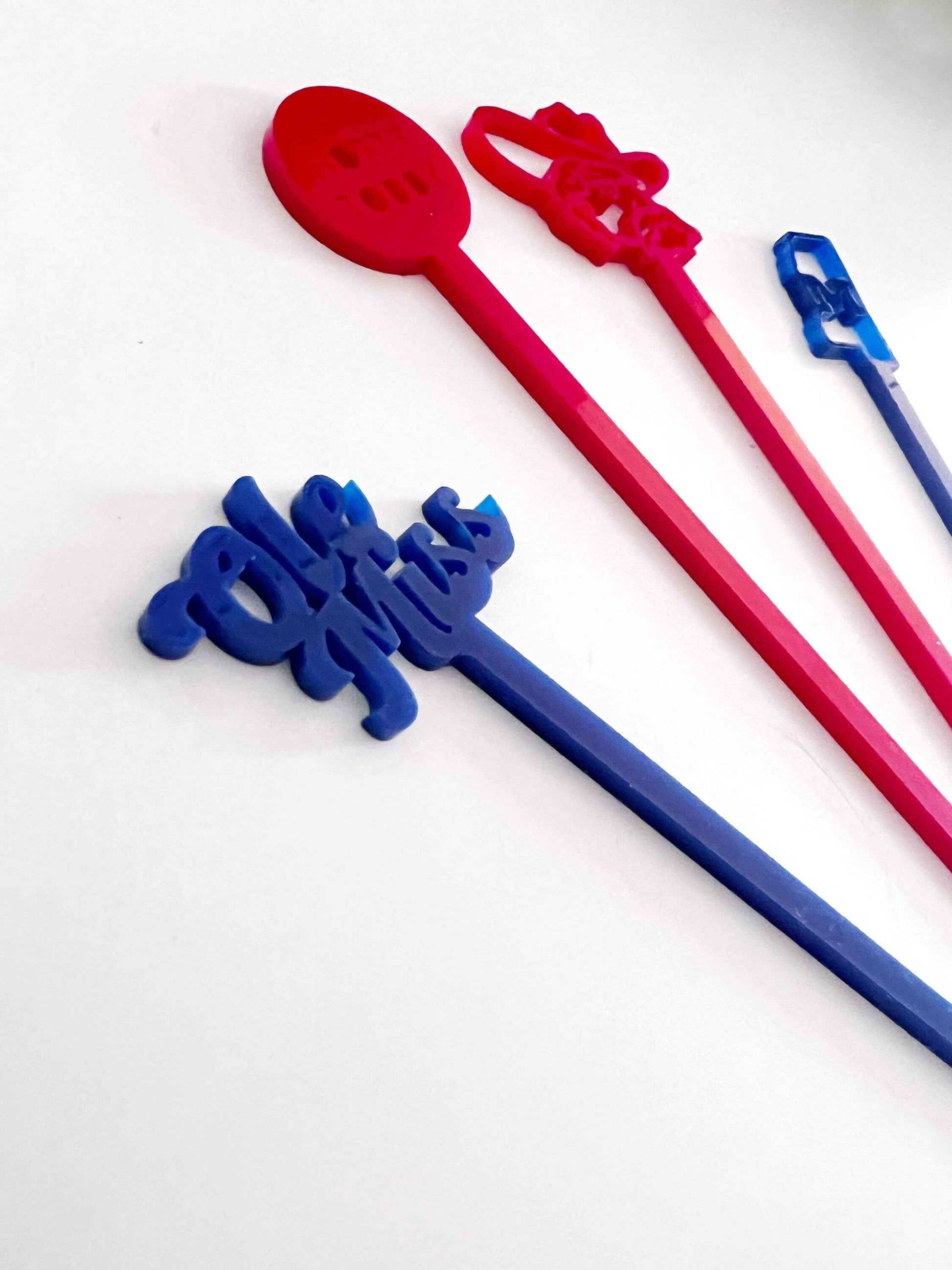 Ole Miss Stir Stick Set