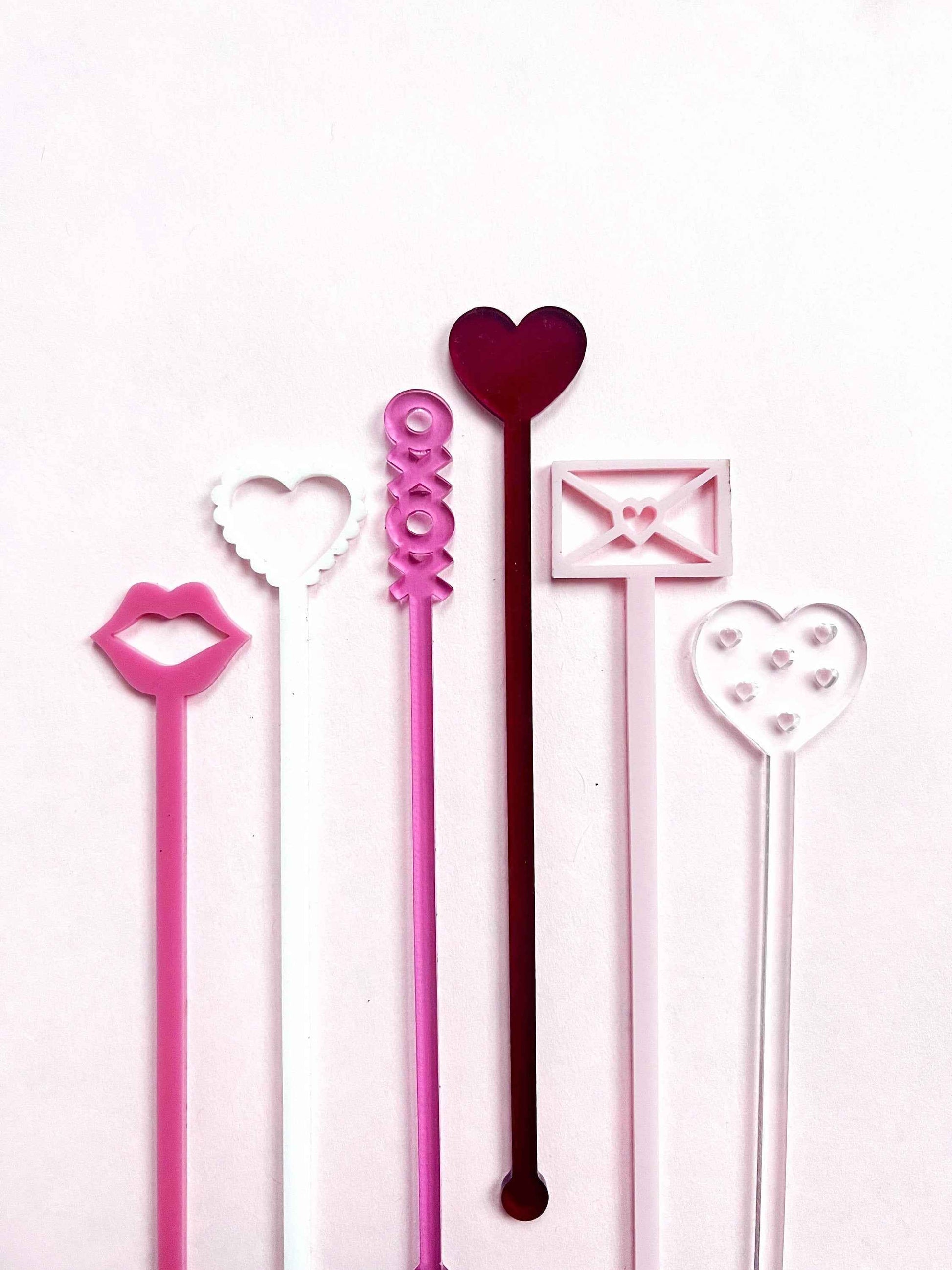 Valentine’s Day Stir Stick Set