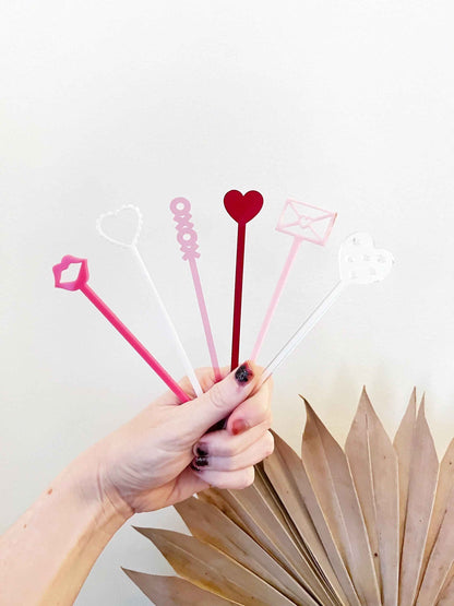 Valentine’s Day Stir Stick Set