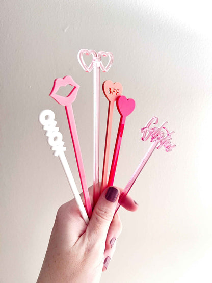 Galentine’s Day Stir Stick Set