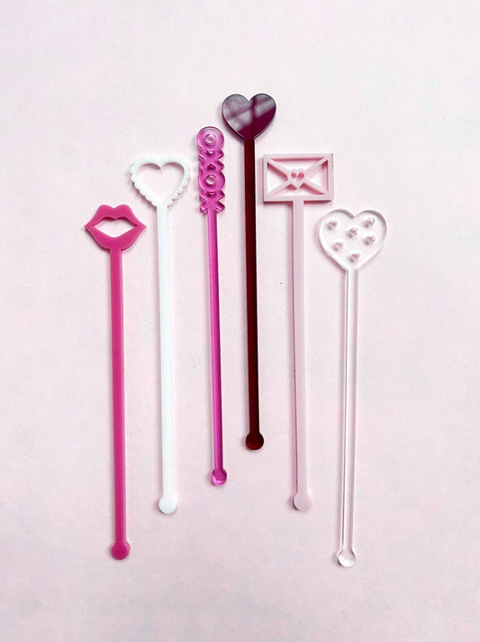 Valentine’s Day Stir Stick Set