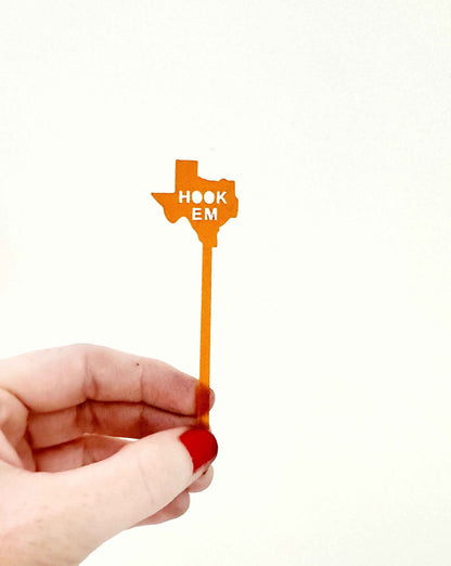 Texas Longhorns Food Pick-Skewer Set
