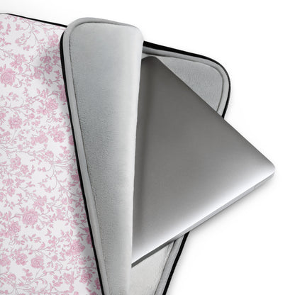 Heirloom Collection Pink Toile Laptop Sleeve
