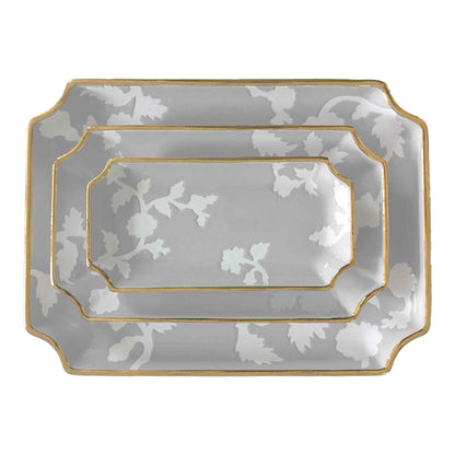 Chinoiserie Dreams Trays with 22K Gold Accent