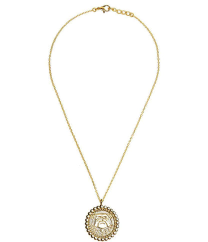 Bulldog Coin Necklace