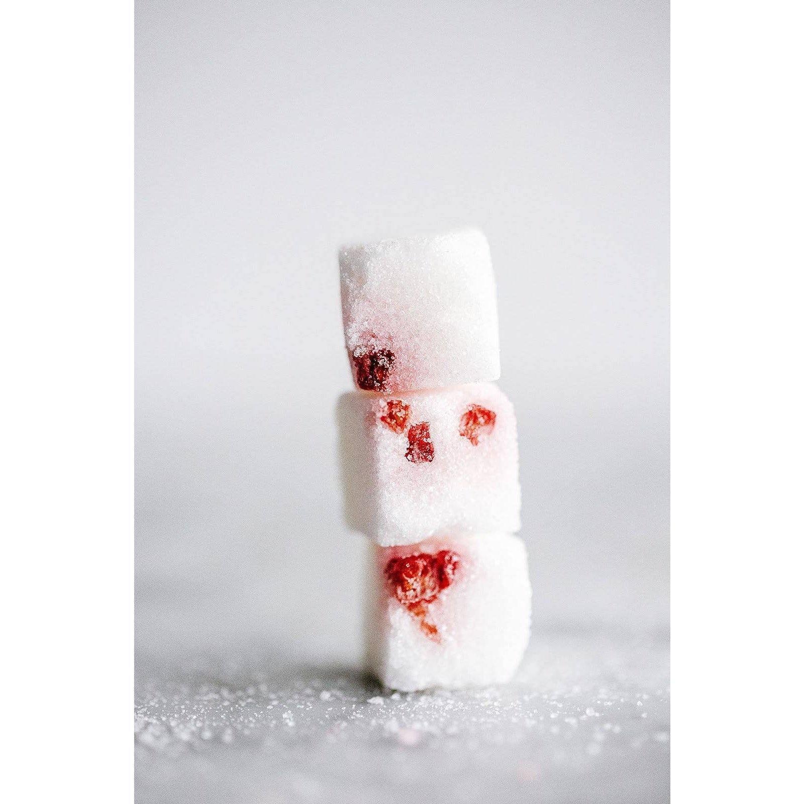 LUXE Sugar Champagne Cube | Raspberry - Sorelle Gifts