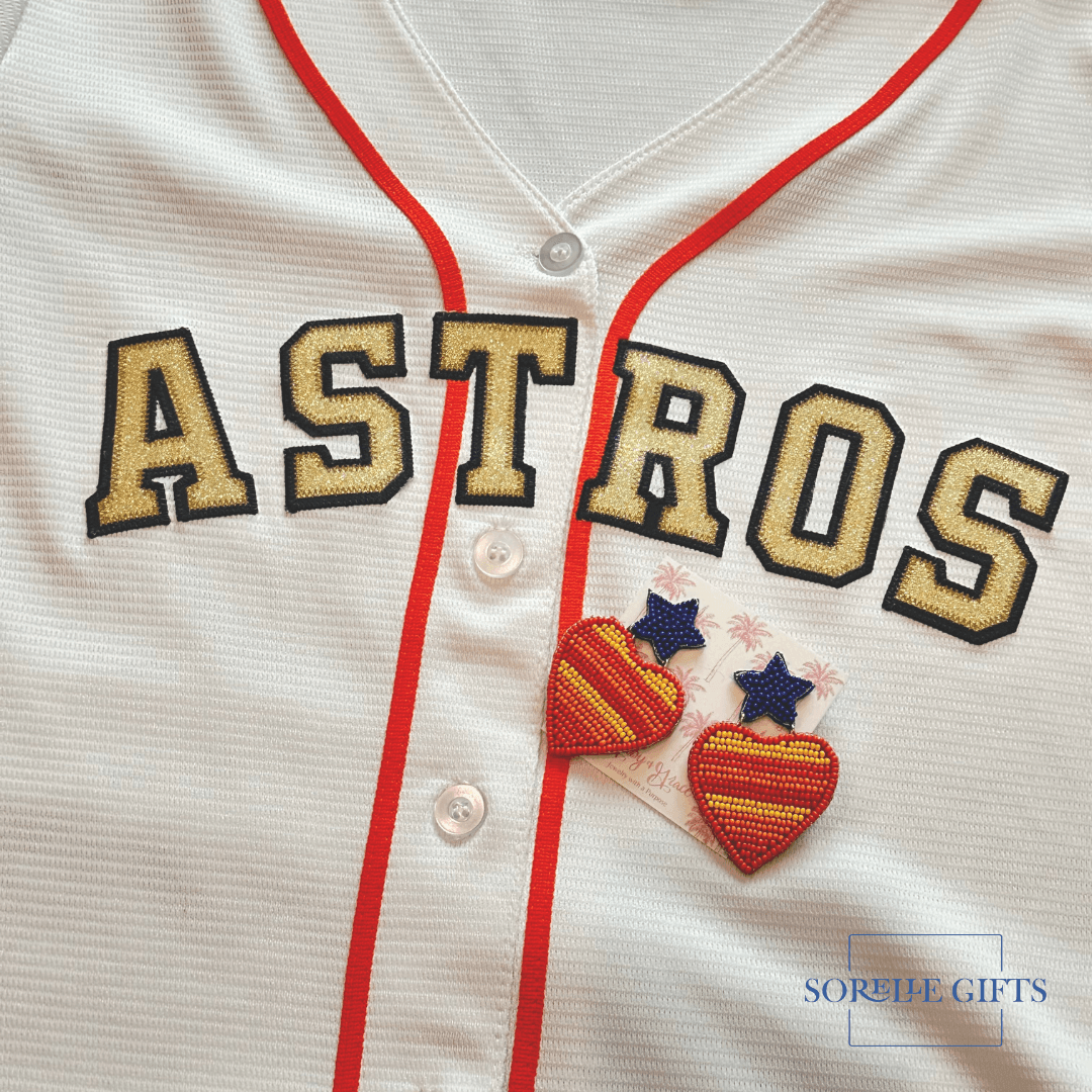 Houston Astros H Logo Earrings