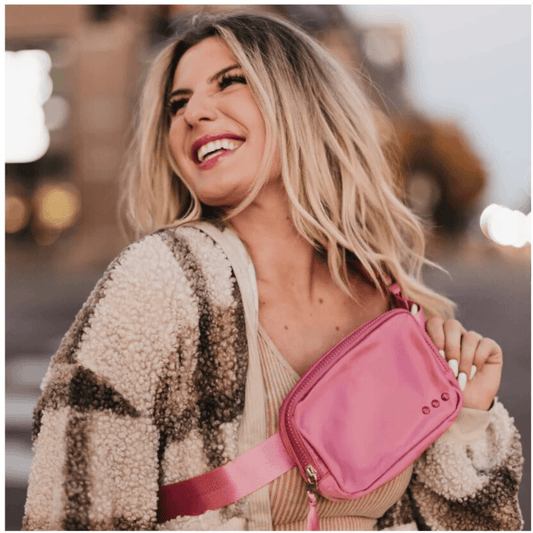 Nadya Nylon Bum Bag - Stylish and Functional Travel Accessory